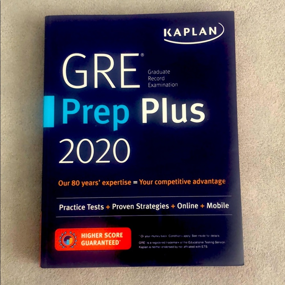 GRE Prep 2020 Book